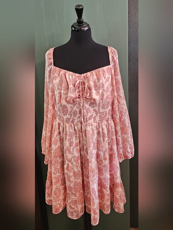 Joe Fresh Dresses & Skirts - Joe Fresh Roxy Earle Floral Smocked Mini Dress
